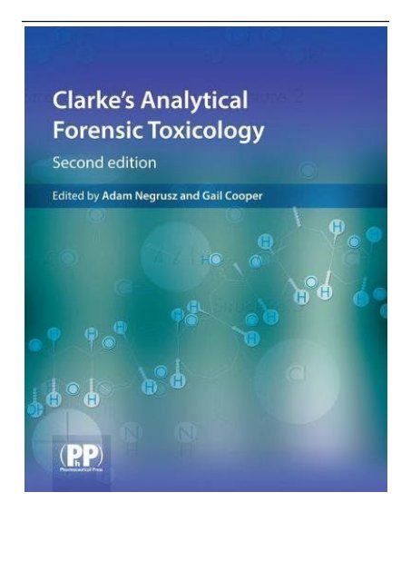 Clarke S Analytical Forensic Toxicology Pdf